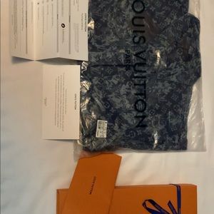 LOUIS VUITTON DENIM TRUCKER JACKET Size L NEW WITH TAGS